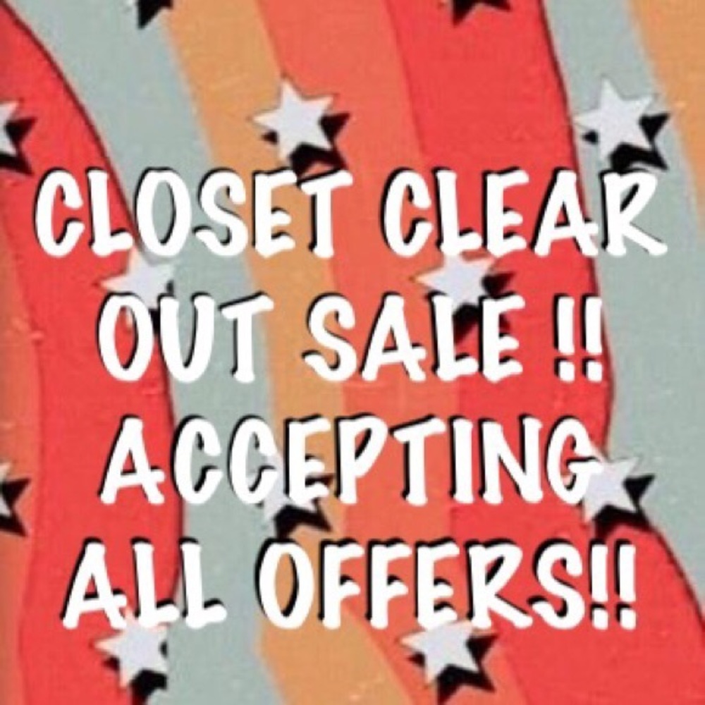 Moving sale everything needs to go